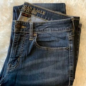 Mens American Eagle Slim Bootcut Jeans 28X34
